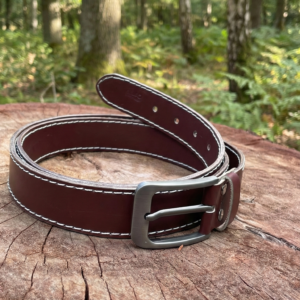 Handcrafted Ethical Leather Belt